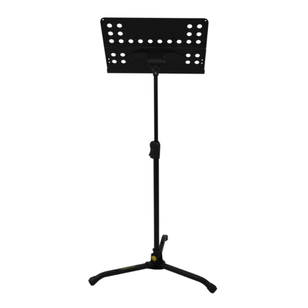Atril de Orquesta - Hercules BS311B EZ con escritorio plegable perforado y base inclinable - Imagen 2