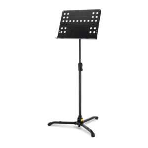 Atril de Orquesta - Hercules BS311B EZ con escritorio plegable perforado y base inclinable