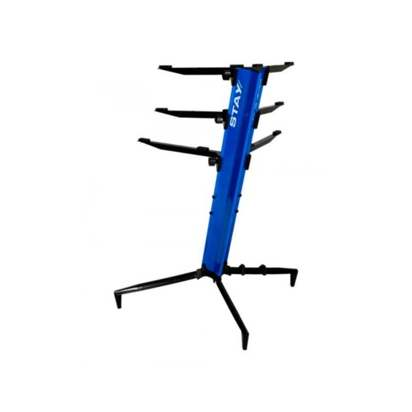 Soporte para Teclado STAY – 1300/03 TOWER BK – Negro, Azul, Gris. - Imagen 4
