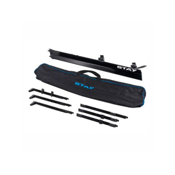 STAY 1100/01 SLIM BK – Soporte Slim para 2 Teclados – Negro - Imagen 4