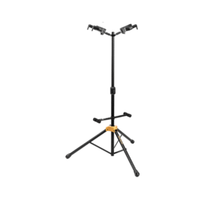 Hercules Stands GS422B PLUS – Soporte Doble para Guitarra con Respaldo
